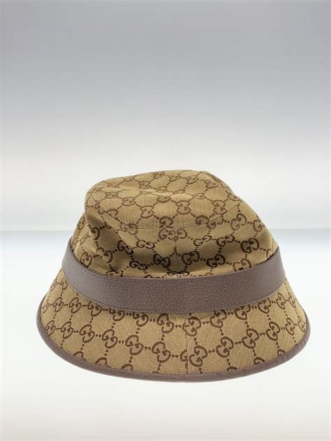 gucci canvas fedora hat|gucci bucket hat men's.